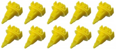 Кліпса накладки крила розширювачі toyota rav4 x10 фото №1