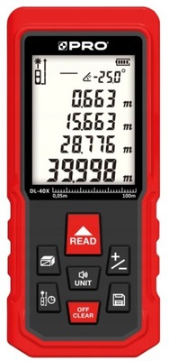 PRO Dalmierz Laserowy DL-X DL-60X 60 METRÓW