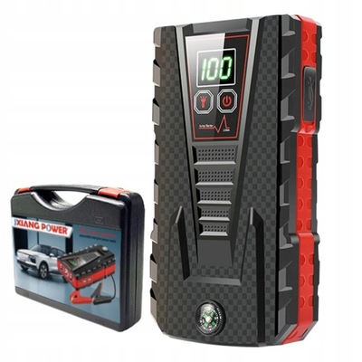 JUMP STARTER CAR BOOSTER START POWERBANK LCD  