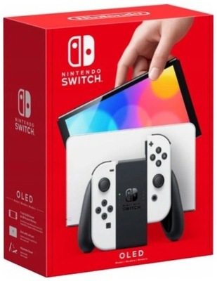KONSOLA NINTENDO SWITCH OLED BIAŁA NOWA