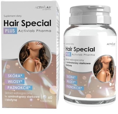 Hair Special Plus Biotyna włosy 60 sztuk Activlab