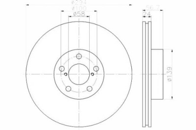 Комплект диск гальмівних textar +gratisy фото №1