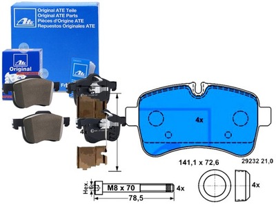Тормозные колодки тормозные iveco daily iv daily v daily vi 2 фото №1