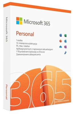 Microsoft Office 365 Personal 5 PC/Mac BOX PL