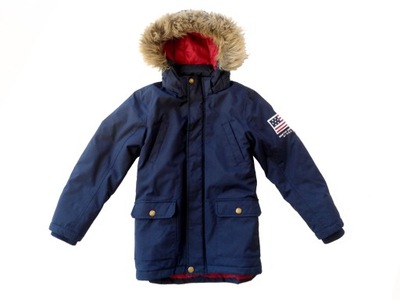 KAPPAHL ciepła kurtka parka zimowa 146 cm