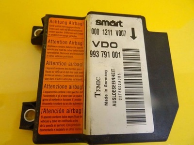 Модуль датчик подушка безопасности smart for two 0001211v007 nr869 фото №1