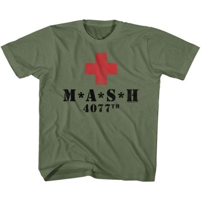 KOSZULKA Mash Red Cross Youth Cotton T-Shirt