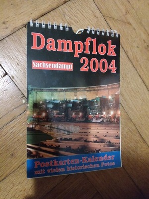 kalendarz dampflok 2004 lokomotywy