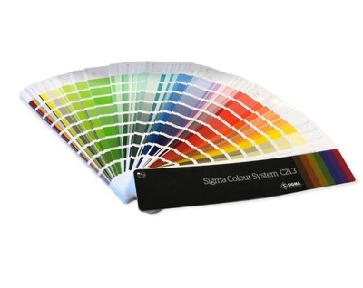 Wzornik kolorów 2271 NCS 221 kolorów RAL Sigma PPG