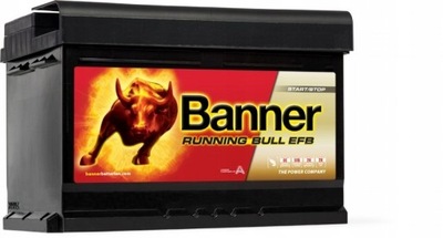 Akumulator Banner RUNNING Bull EFB 56512 65Ah 650A