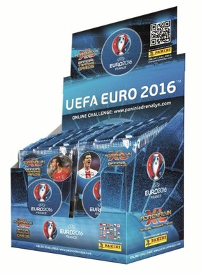 Panini UEFA Euro 2016 Box 50 Saszetki 300 Karty