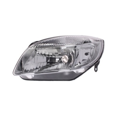 Лампа skoda fabia ii roomster 06-10 фара лівий фото №1