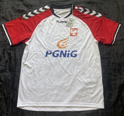POLSKA HUMMEL oryginalna koszulka reprezentacji PIŁKA RĘCZNA handball XL