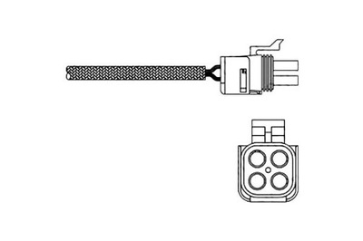DELPHI ЗОНД ЛЯМБДА RENAULT ESPACE 3,0 96-