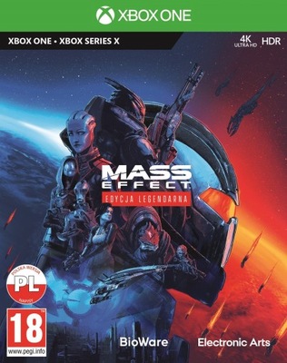 Mass Effect Edycja Legendarna Xbox One / Polska okładka