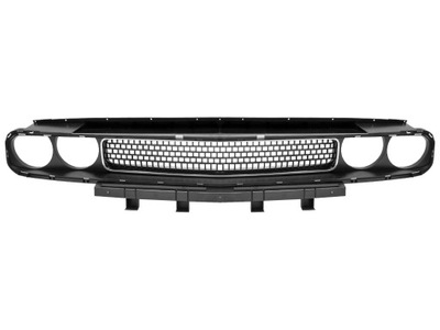 Frontgrill Blenden Für Dodge Challenger 2015-2021 - Hellschwarz Mit Klebeband