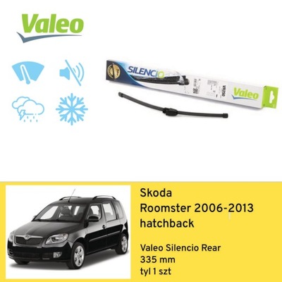 LIMPIAPARABRISAS AL PARTE TRASERA PARA SKODA PRAKTIK VAN (2006-2013) VALEO  