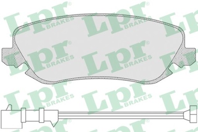 ZAPATAS DE FRENADO PARTE DELANTERA LPR 05P842  