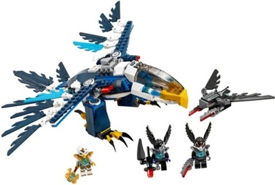 LEGO Chima 70003 Legends of Chima Eris Eagle Jet Używane