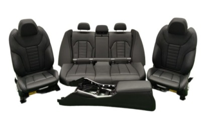 Bmw 3 g20 середина сидіння заднє сидіння тунель обшивки оббивка шкіра фото №1