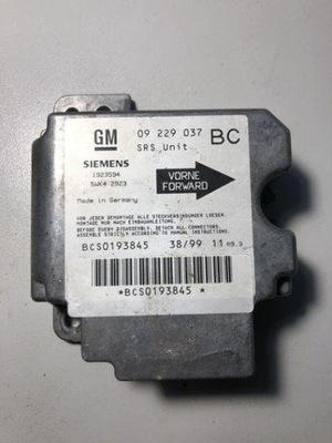 09229037 MODULE AIRBAG OPEL ASTRA G SEDAN F69 2.0 DI 60KW - milautoparts-fr.ukrlive.com