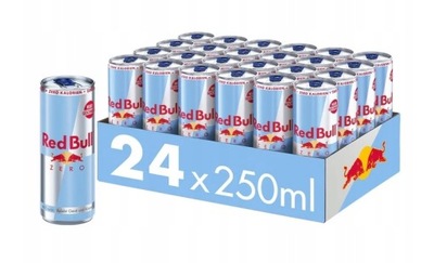 24 x Napój Red Bull zero 250 ml