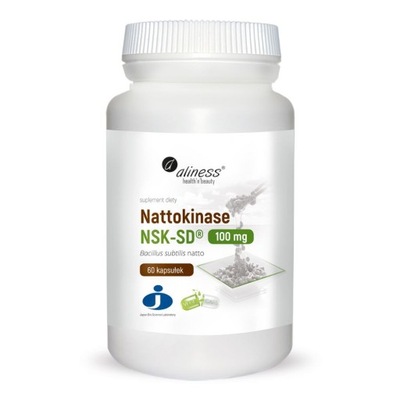 Nattokinase NSK-SD 100 mg Aliness 60 vege kaps