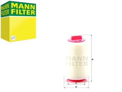 Mann-filter c 1287 фільтр повітря фото №1