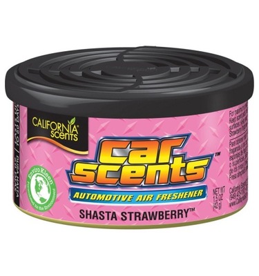 ZAPACH CALIFORNIA CAR SCENTS - SHASTA STRAWBERRY