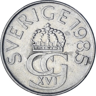 Szwecja, 5 Kronor, 1985