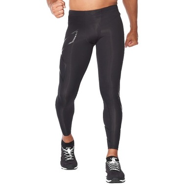 Legginsy treningowe męskie 2XU Core Compression czarne ST