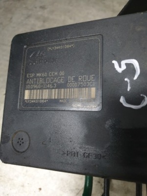 Насос abs citroen c5 9656419780 фото №1