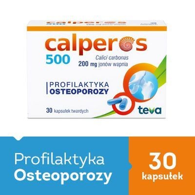 Calperos 500 mg, 30 kapsułek