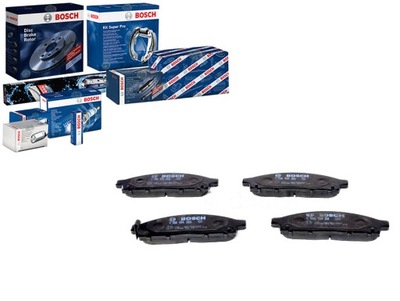 Тормозные колодки тормозные mitsubishi перед l200 06- bosch фото №1