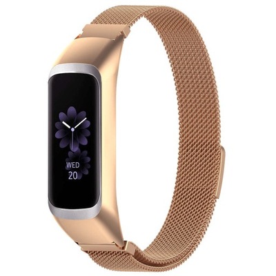 Bransoleta Milanese pasek Alogy stal nierdzewna do Samsung Galaxy Fit 2 SM-