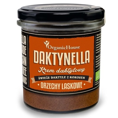 KREM KOKOSOWO - DAKTYLOWY ORZECHY LASKOWE ORGANIC