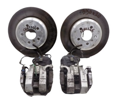 Bmw 3 g20 суппорт тормозные колодки тормозные диски тормозные задняя фото №1