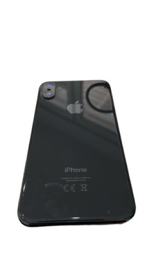 Oryginalny Korpus iPhone X Czarny