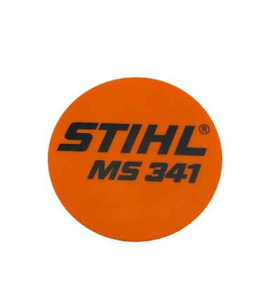 TABLICZKA Z TYPEM URZĄDZENIA STIHL MS 341 ORYGINAŁ