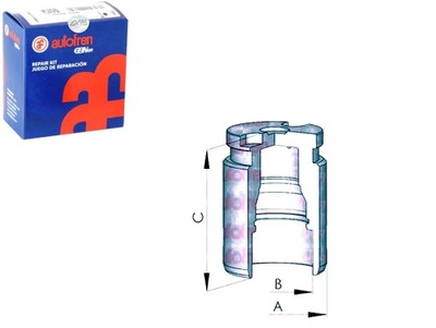 AUTOFREN SEINSA P344201-AF PISTÓN PARA SOPORTE KASCO 34MM  