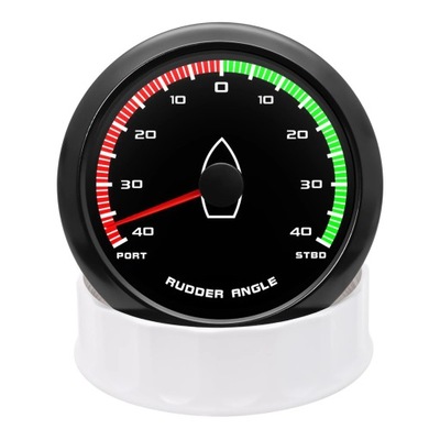 12V/24V STBD PORT RUDDER ANGLE METER WATERPROOF 85MM RUDDER ANGLE IN~76203