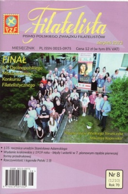 Pismo Filatelista 2023/08 - sierpień