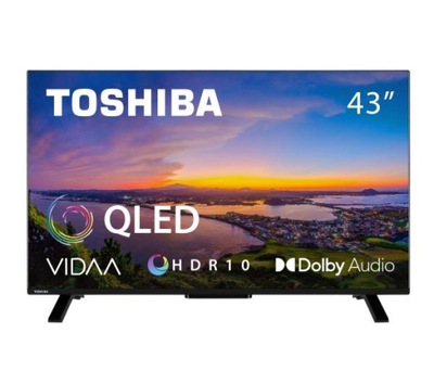 Telewizor QLED Toshiba 43QV2363DG 43" 4K Smart VIDAA HDMI 2.1 HDR