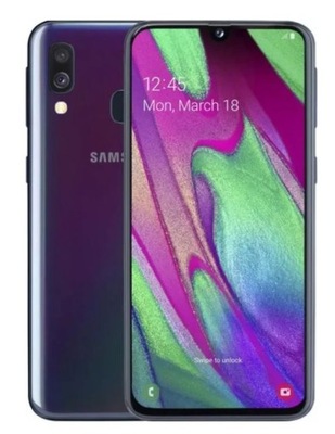 Smartfón Samsung Galaxy A40 4GB 64GB 5,9'' + NAPÁJANIE