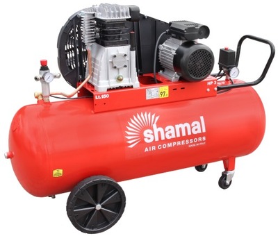 SHAMAL KOMPRESOR SPRĘŻARKA TŁOKOWA CM 390/150 SB38C 2KW