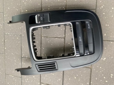 Панель тунель вибірник передач рамка audi a5 8t фото №1