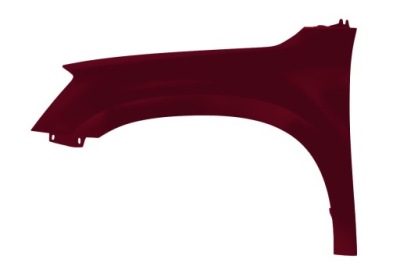 Крила skoda yeti 5l lf3x лівий 09-13 перед фото №1