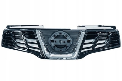 Nissan qashqai решётка радиатора средняя решётка радиатора 2010-2014 фото №1