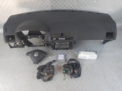 Skoda fabia i vrs rs lift комплект подушек приборная панель фото №1