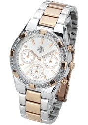 Haloo zegarek na bransolecie srebrny